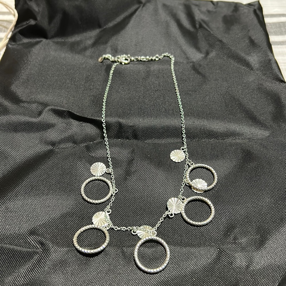 Silver necklace